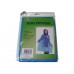 Childrens Plastic Poncho with Hood - One Size Upto 12 Years - Choice of 6 Colours